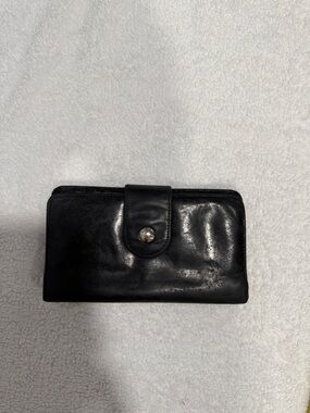 HOBO leather wallet wristlet